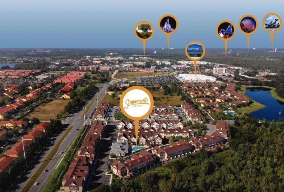 Magical Townhouse With Balcony At Summerville Resort Orlando Su7528 Four Corners Luaran gambar